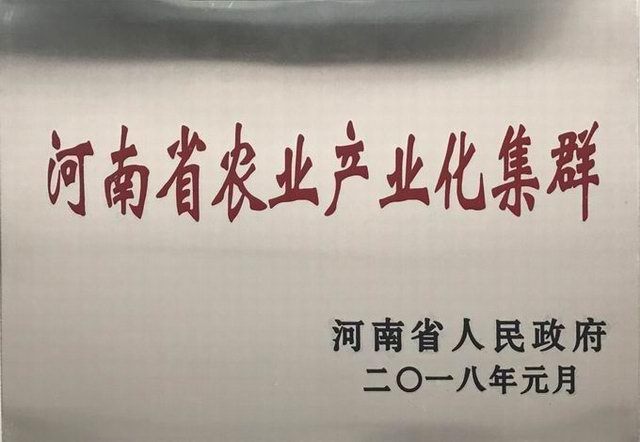 32.河南省農業產業化集群 2018.1